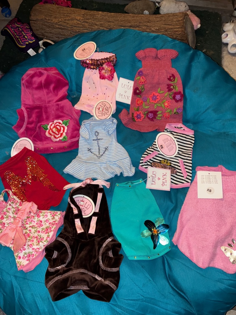 Lulu pink bundle 2
10 pieces
Xsmall- up to 6 pounds